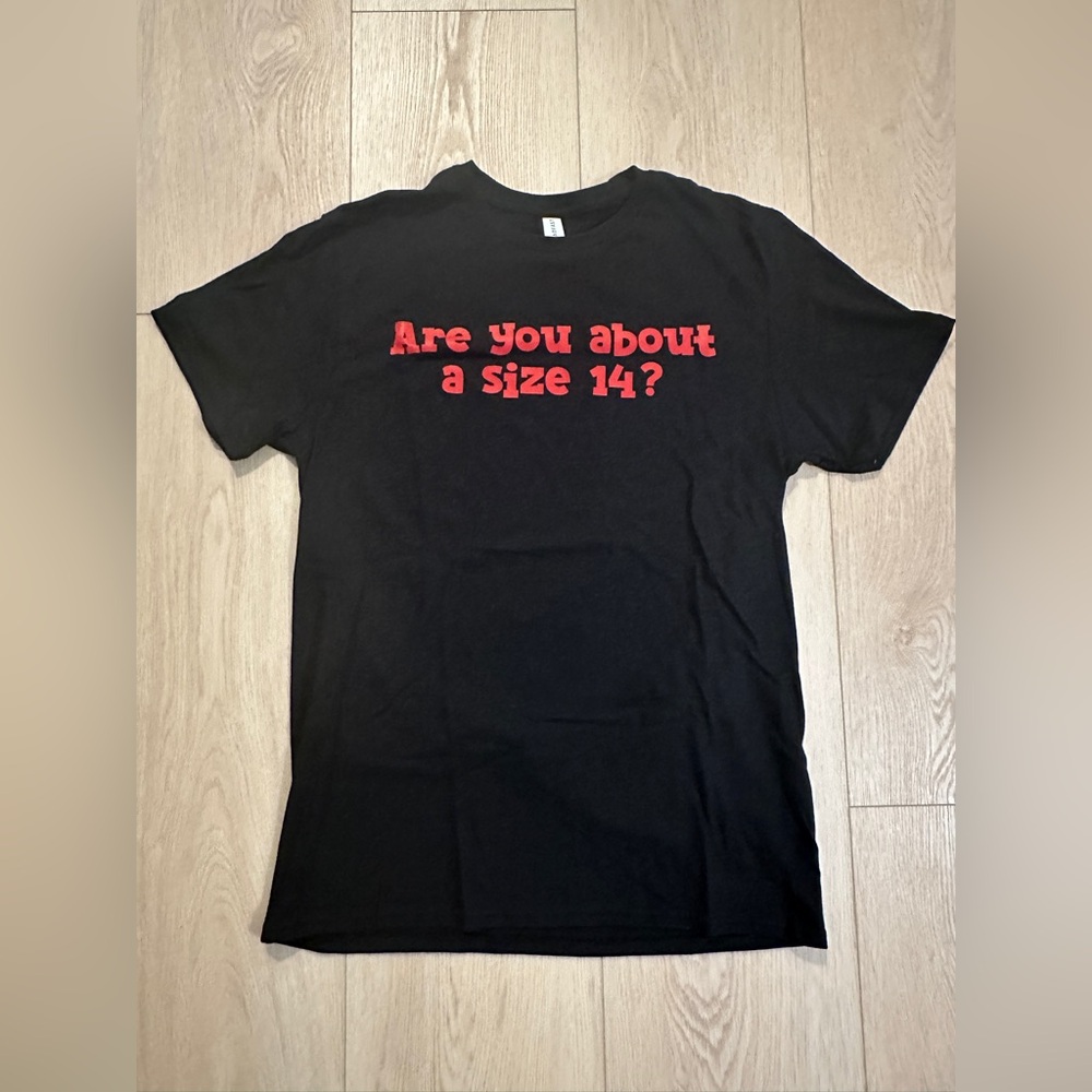 NWT Black Graphic T-Shirt Soft 💯Cotton Medium - Ever Seen Silence Of The Lambs?
